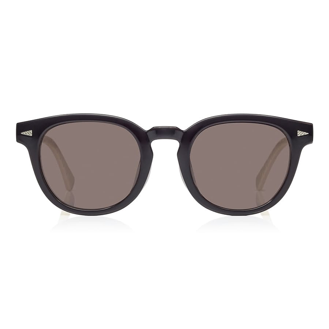 TOM and JERRY × OWNDAYS Brown Full Rim Wellington right side