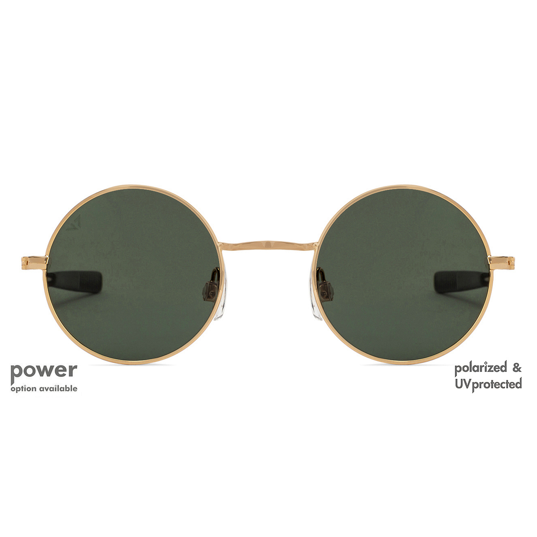Vincent Chase Online Gold Full Rim Round left side