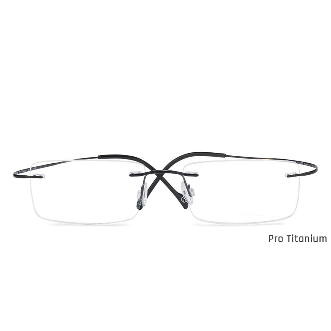 Lenskart John Jacobs Titanium T 1040 Black C7 left side