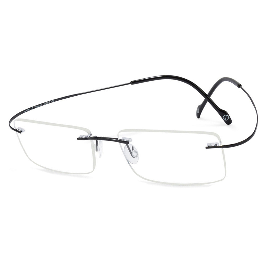 Lenskart John Jacobs Titanium T 1040 Black C7 left side