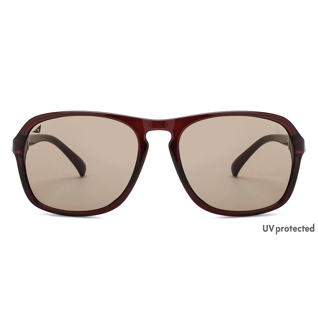 Vincent Chase Online Brown Full Rim Rectangle left side