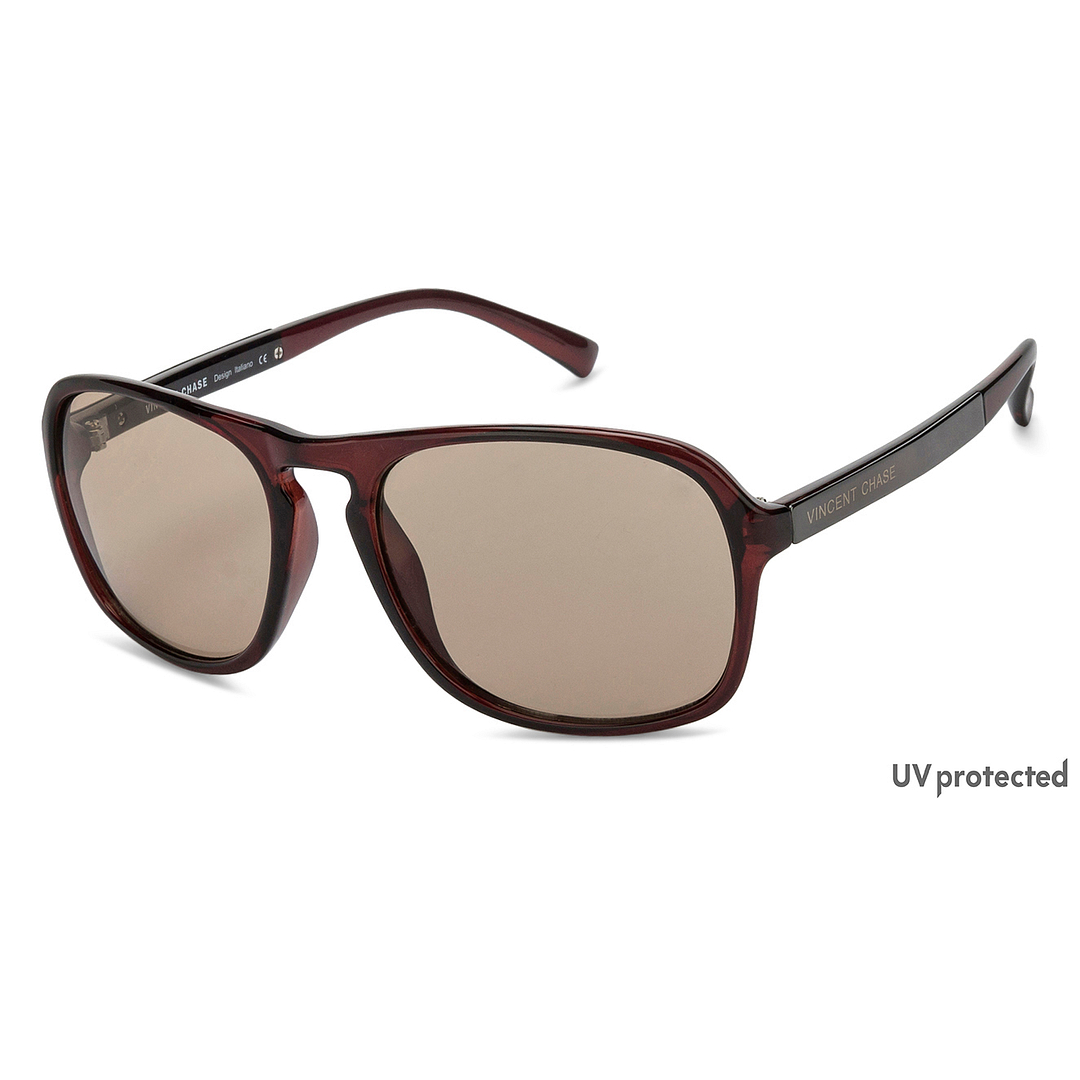 Vincent Chase Online Brown Full Rim Rectangle right side