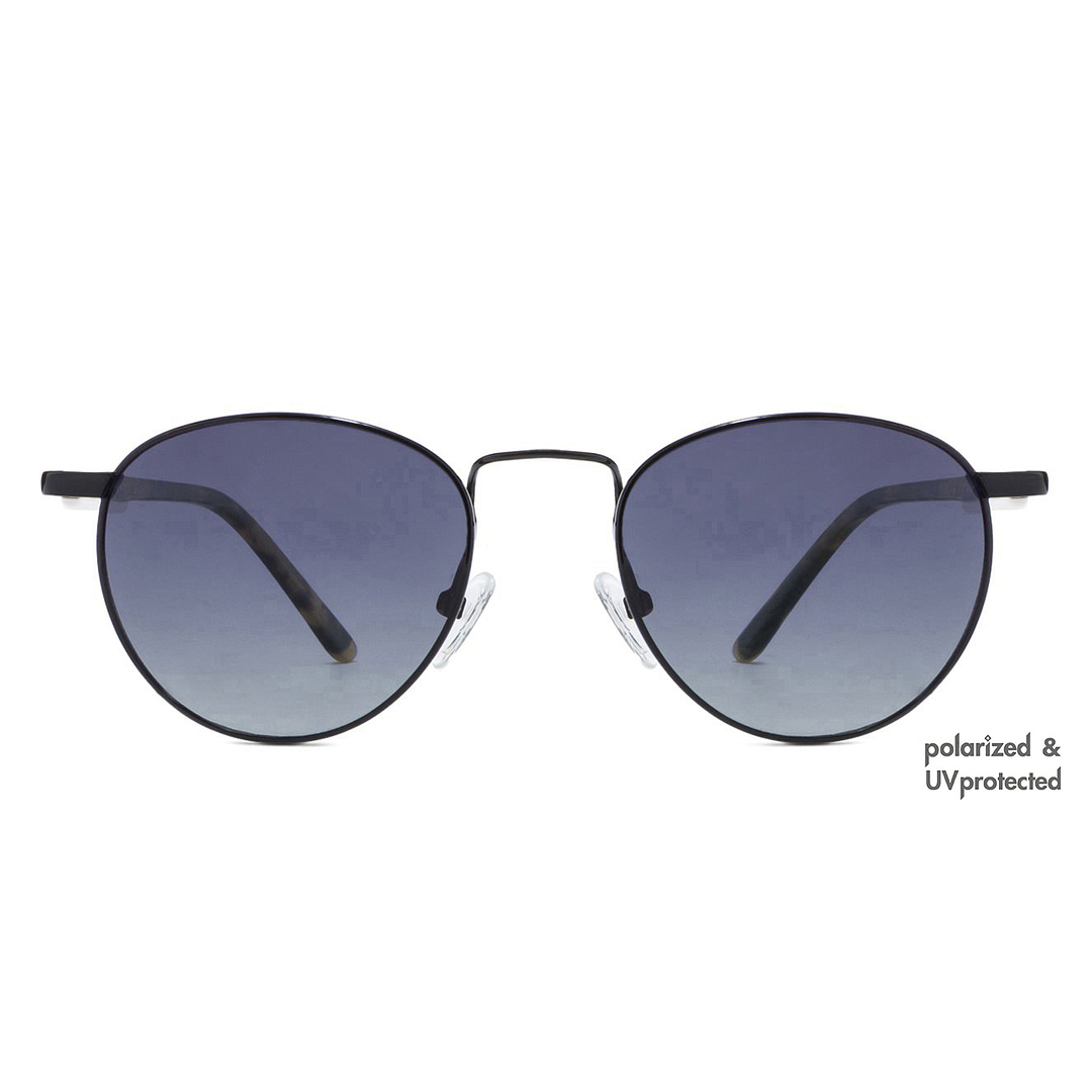 Vincent Chase Online Black Full Rim Round left side
