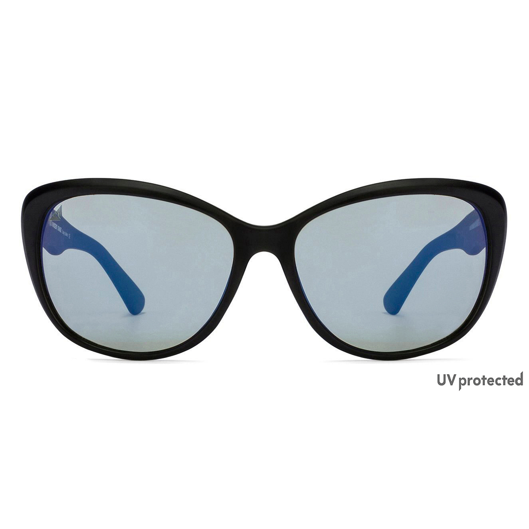Vincent Chase Online Black Full Rim Cat Eye left side
