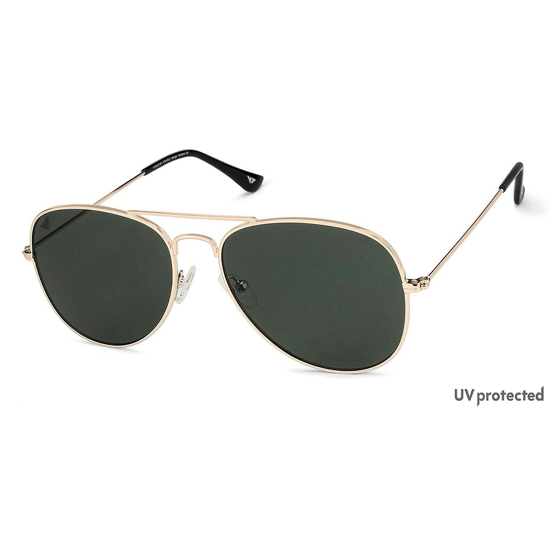 Vincent Chase Online Gold Full Rim Aviator right side