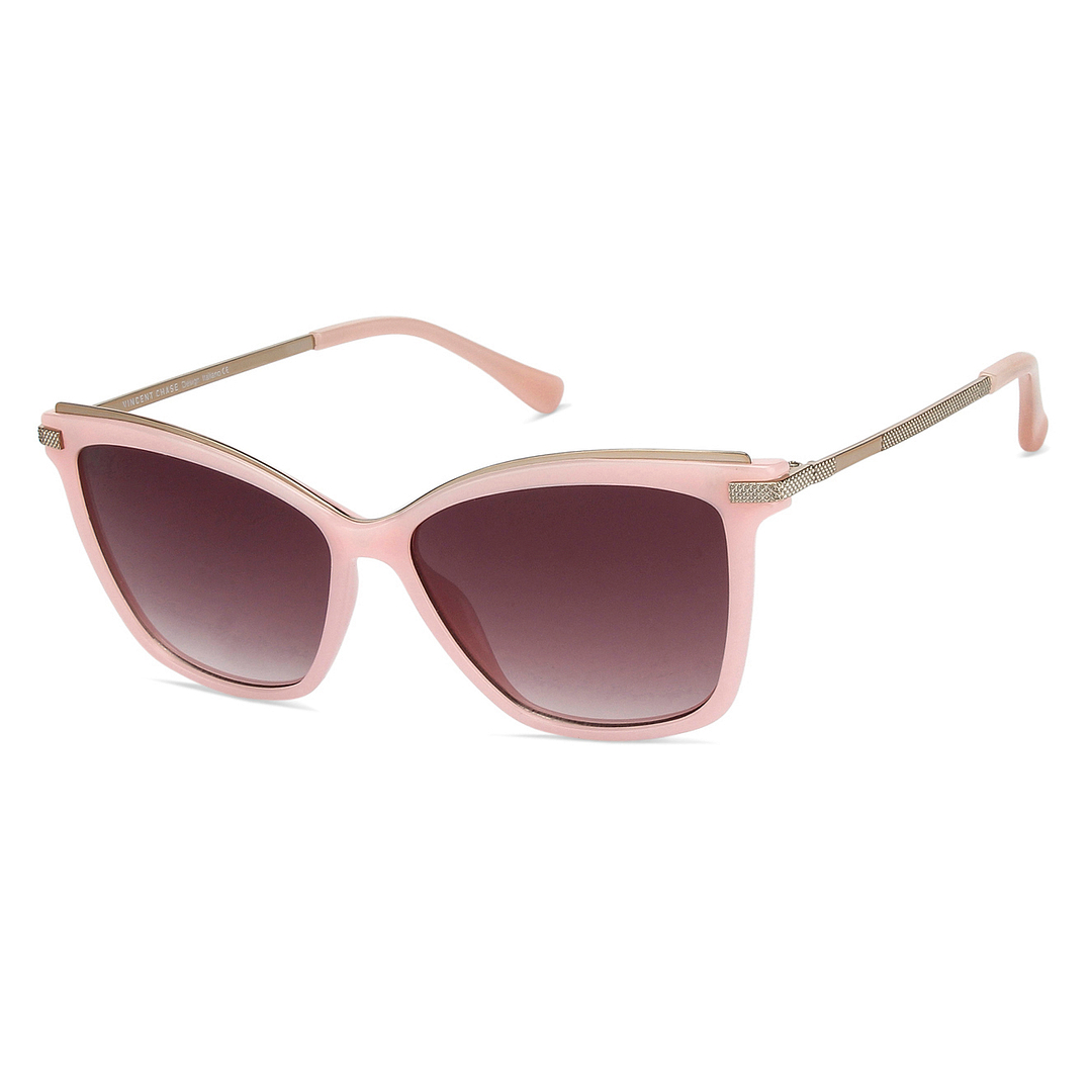 Vincent Chase Online Gold Full Rim Cat Eye right side