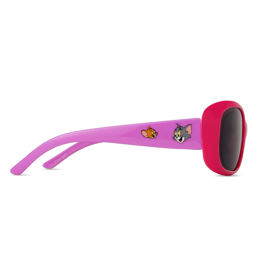 BRANDED Pink Full Rim Cat Eye right side