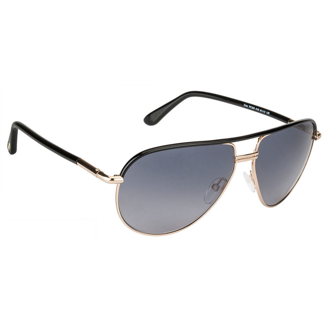 Tom Ford Black Full Rim Aviator right side