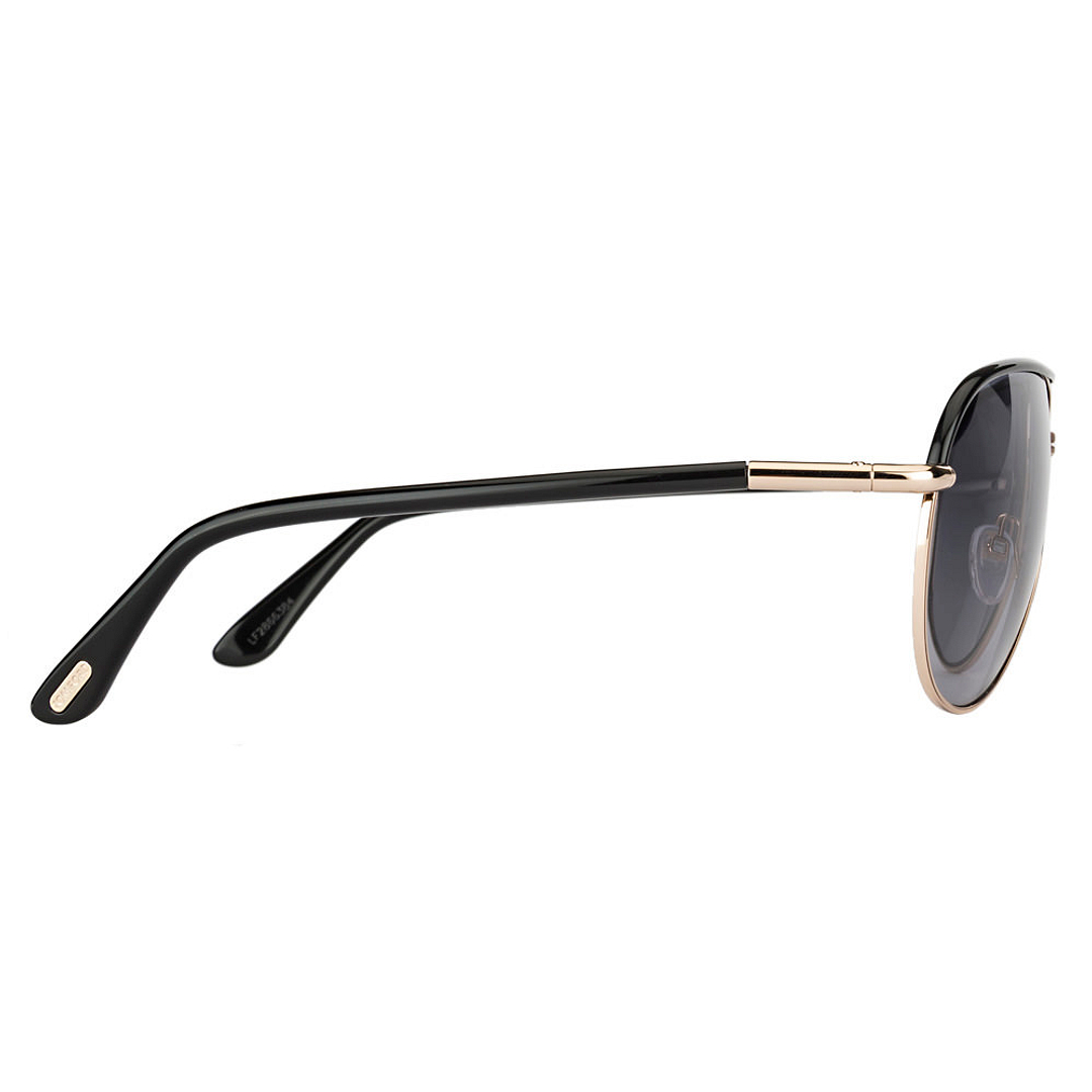 Tom Ford Black Full Rim Aviator right side