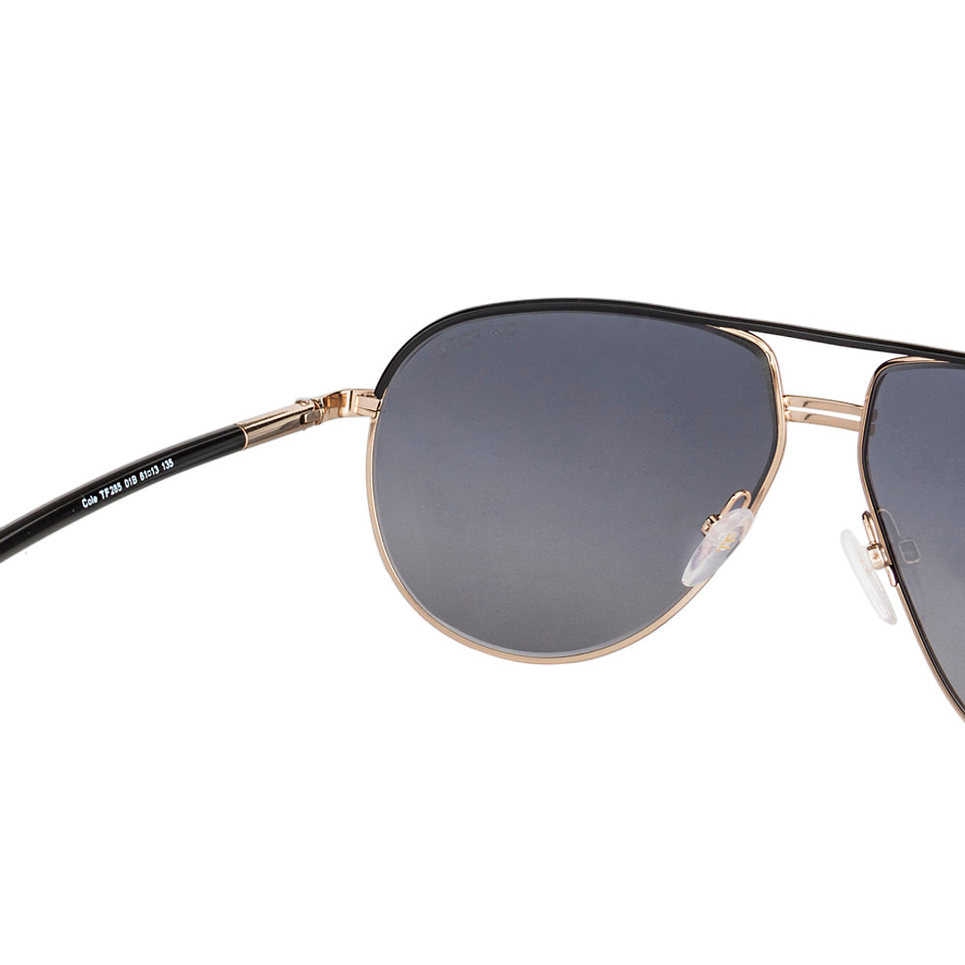 Tom Ford Black Full Rim Aviator right side