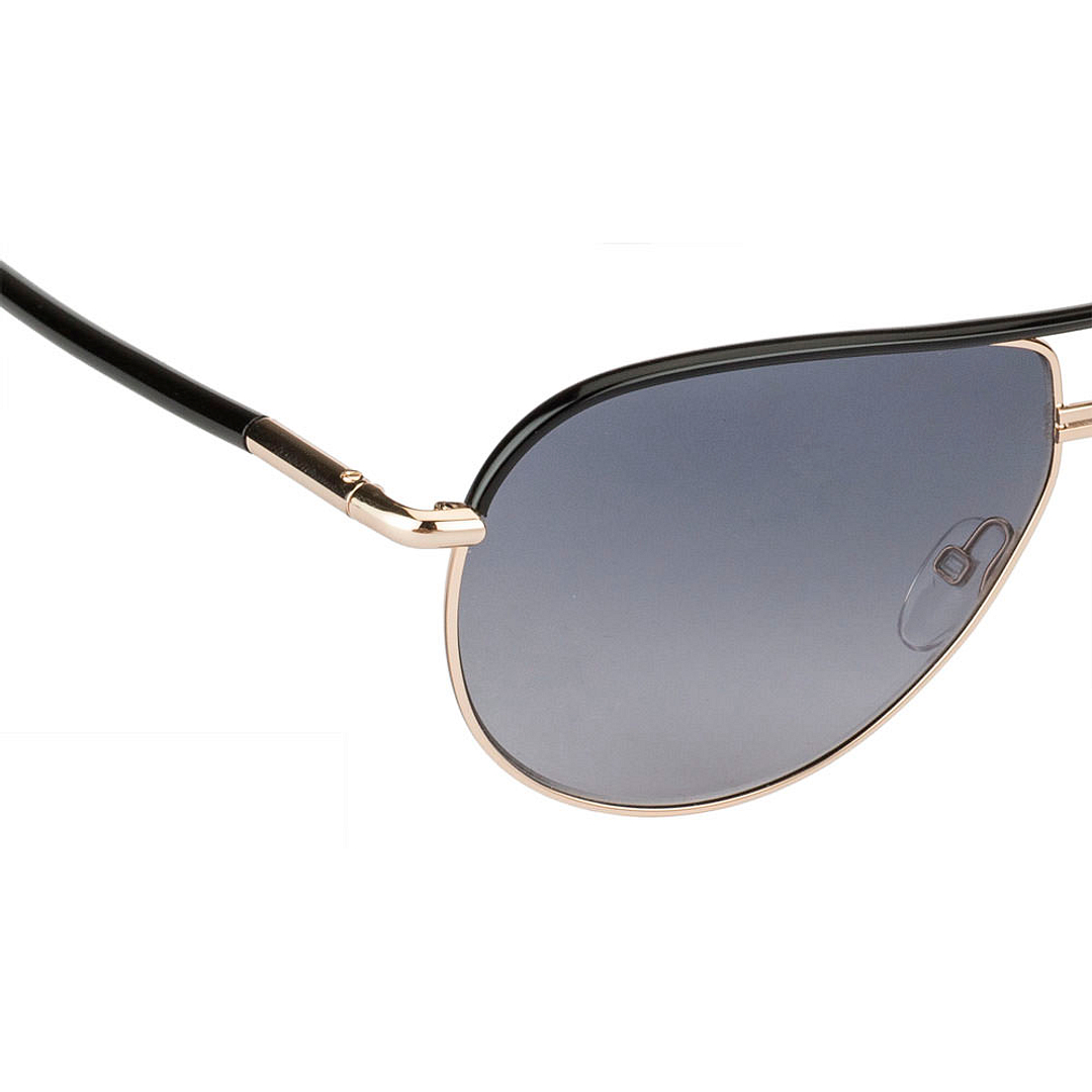 Tom Ford Black Full Rim Aviator left side