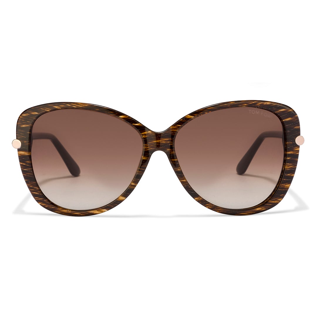 BRANDED Tortoise Full Rim Round left side