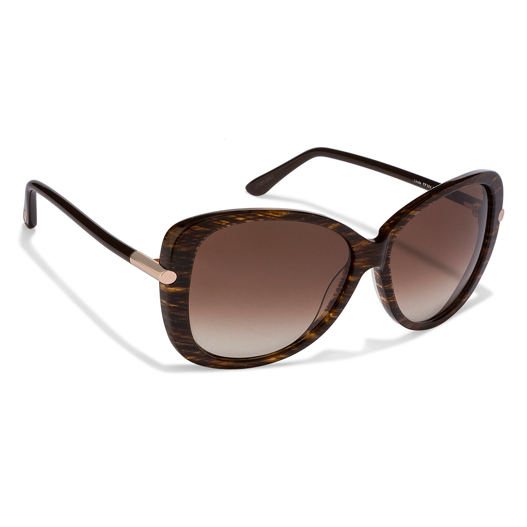 BRANDED Tortoise Full Rim Round left side