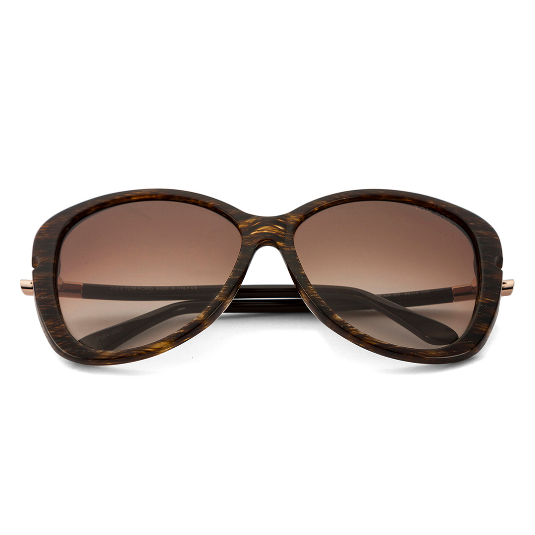 BRANDED Tortoise Full Rim Round right side