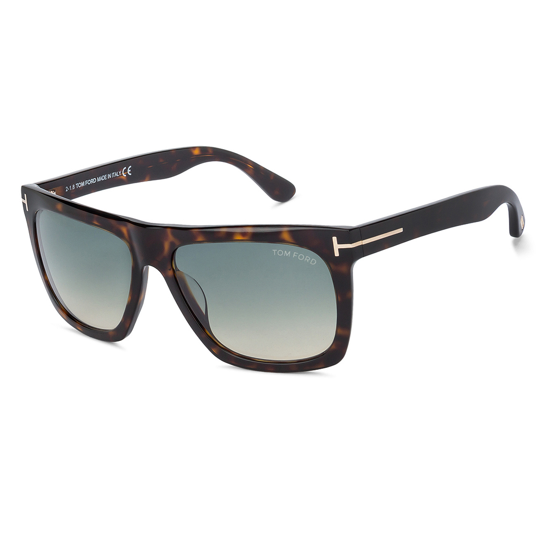 BRANDED Tortoise Full Rim Square right side