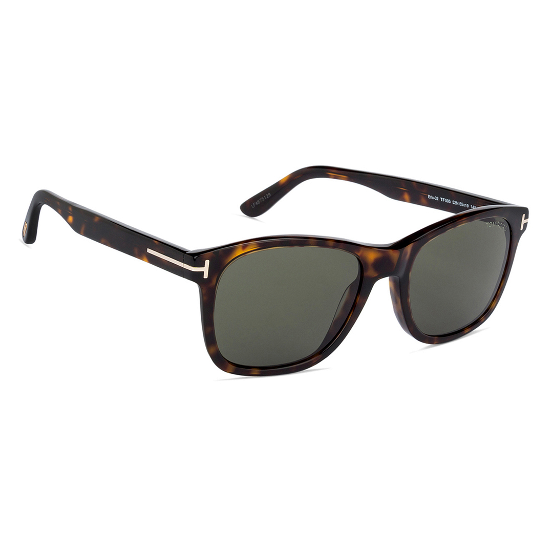 BRANDED Tortoise Full Rim Square left side