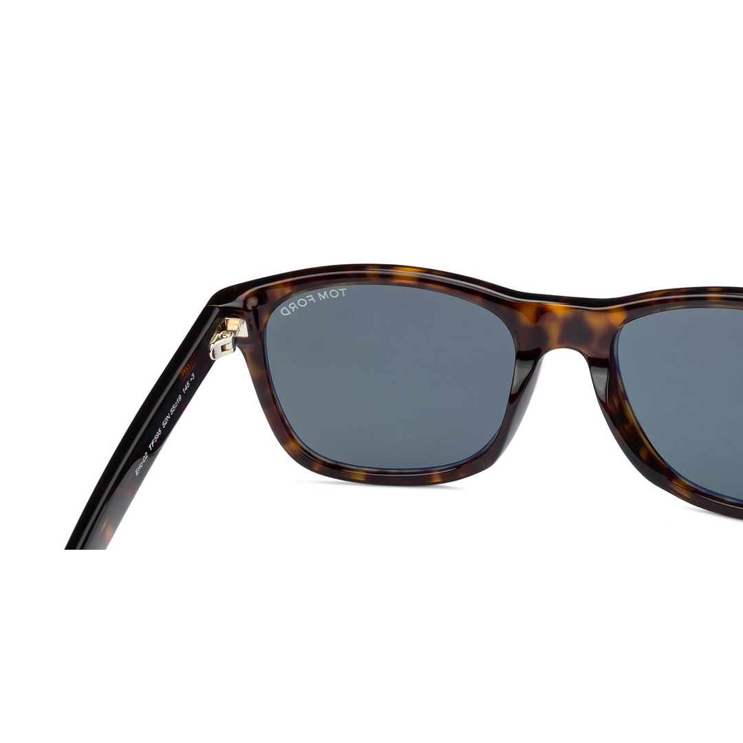 BRANDED Tortoise Full Rim Square left side
