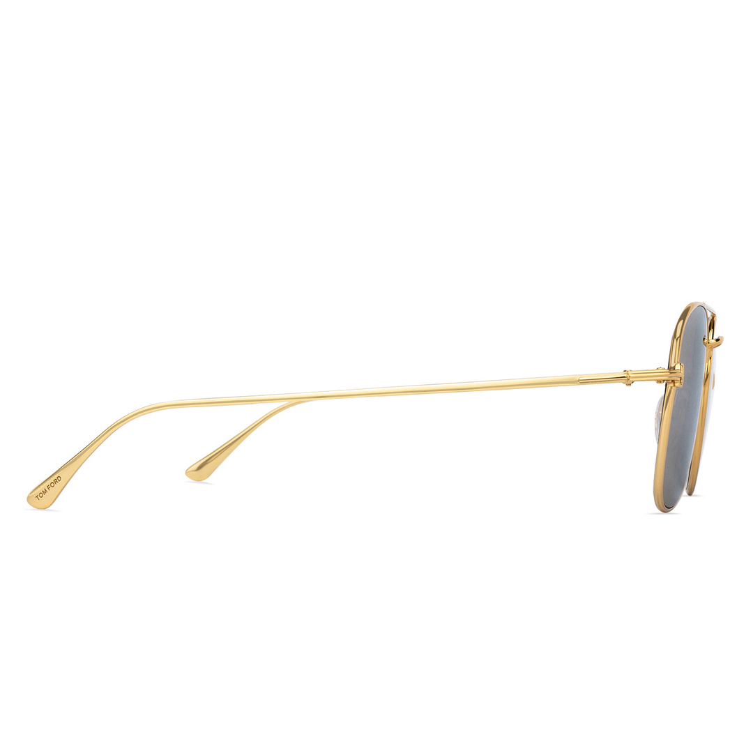 BRANDED Gold Full Rim Square right side