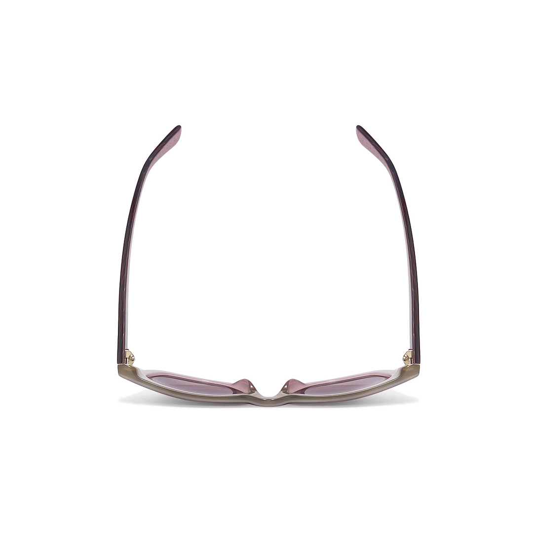 Tom Ford Light Grey Full Rim Square right side