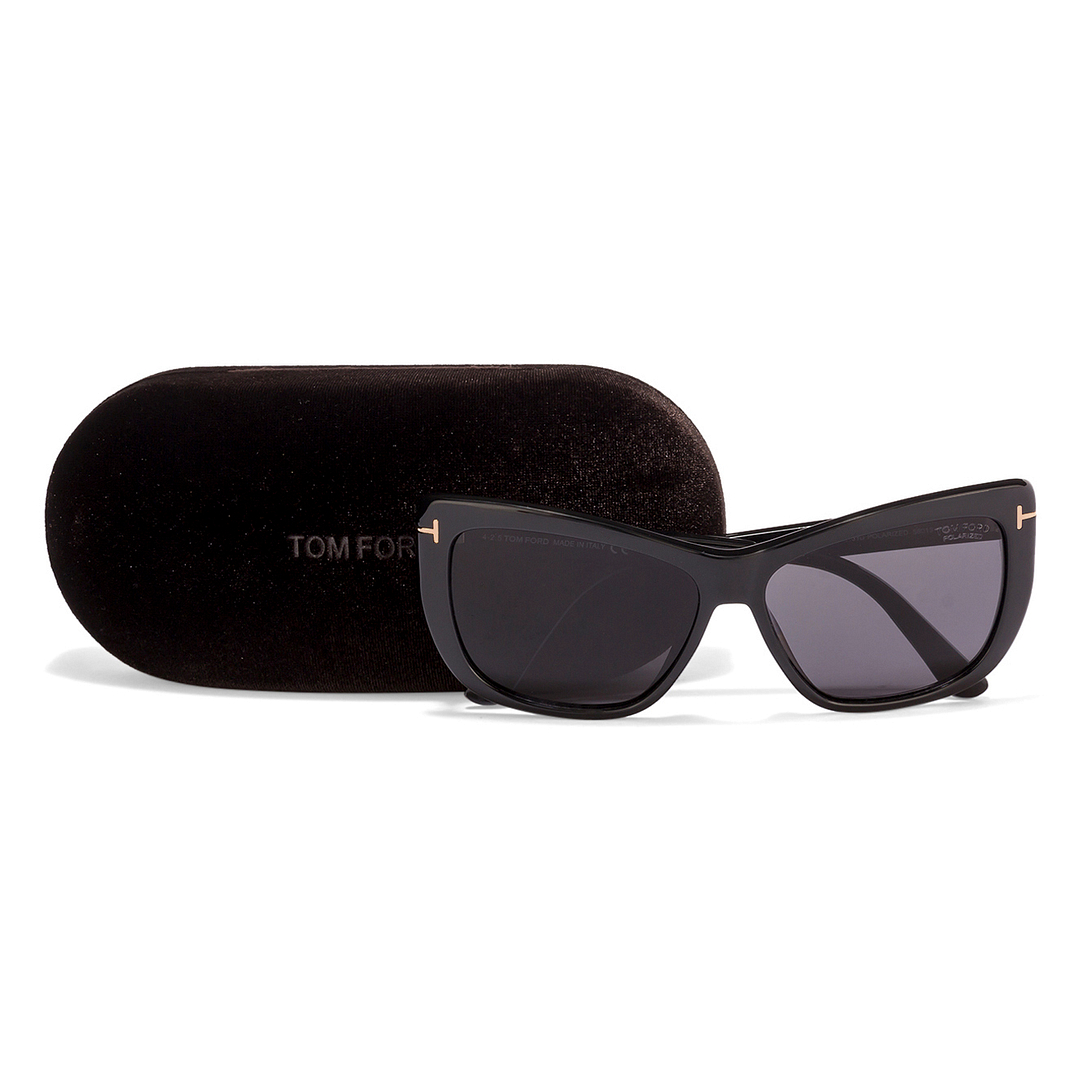 BRANDED Black Full Rim Cat Eye right side