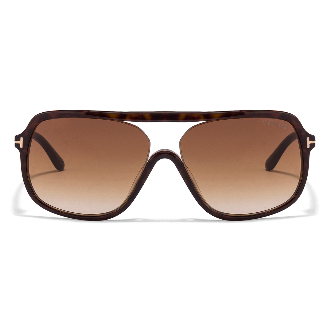 Tom Ford Tortoise Full Rim Square left side