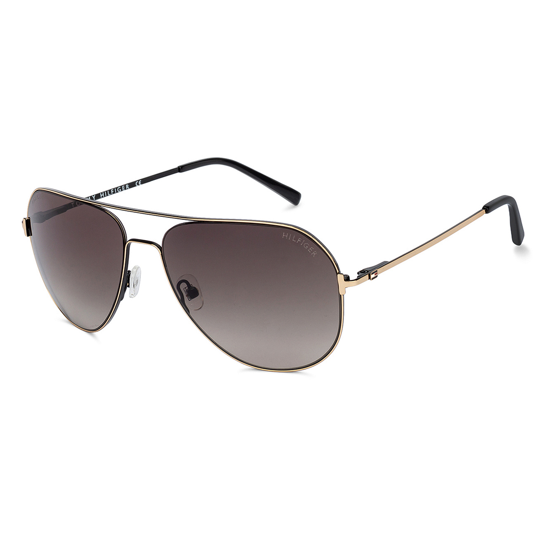 Tommy Hilfiger Gold Full Rim Aviator right side