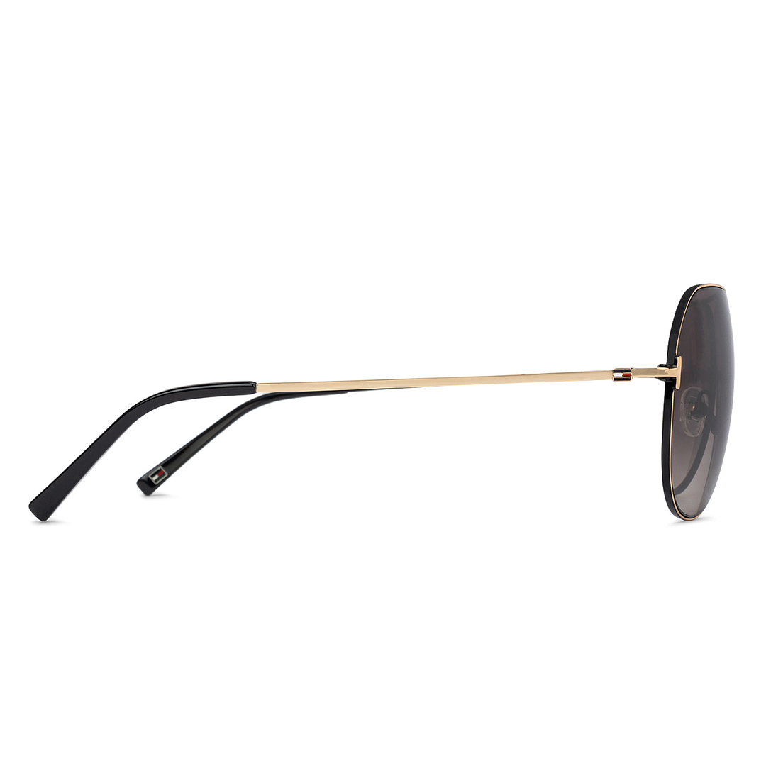 Tommy Hilfiger Gold Full Rim Aviator right side