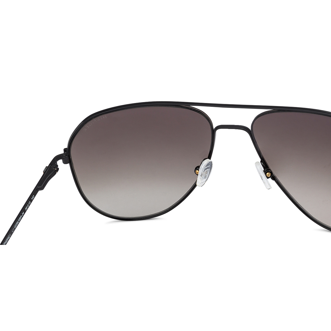 Tommy Hilfiger Gold Full Rim Aviator left side