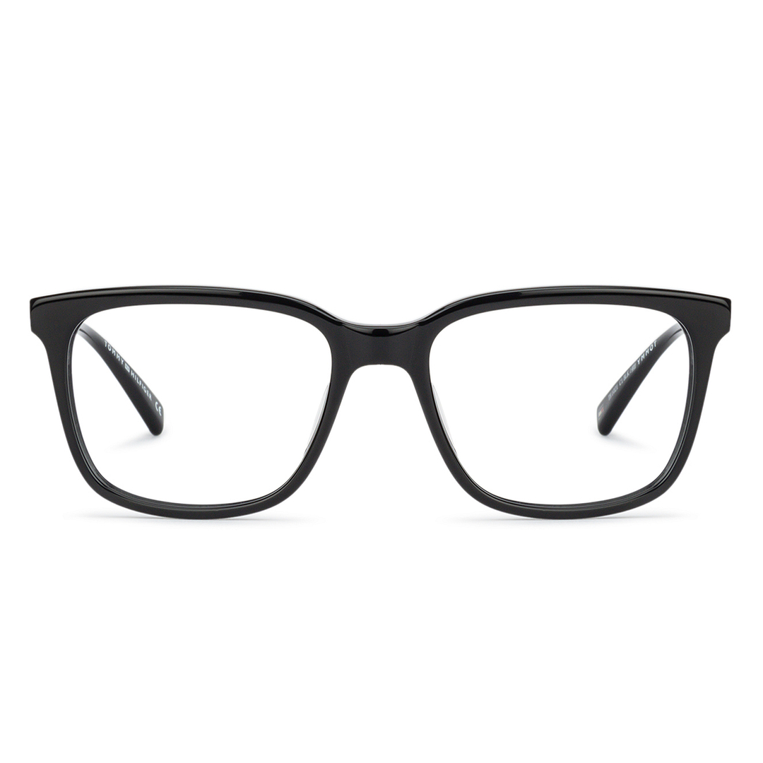 Buy Tommy Hilfiger TH 1021 Black Silver Black C1 Unisex Eyeglasses