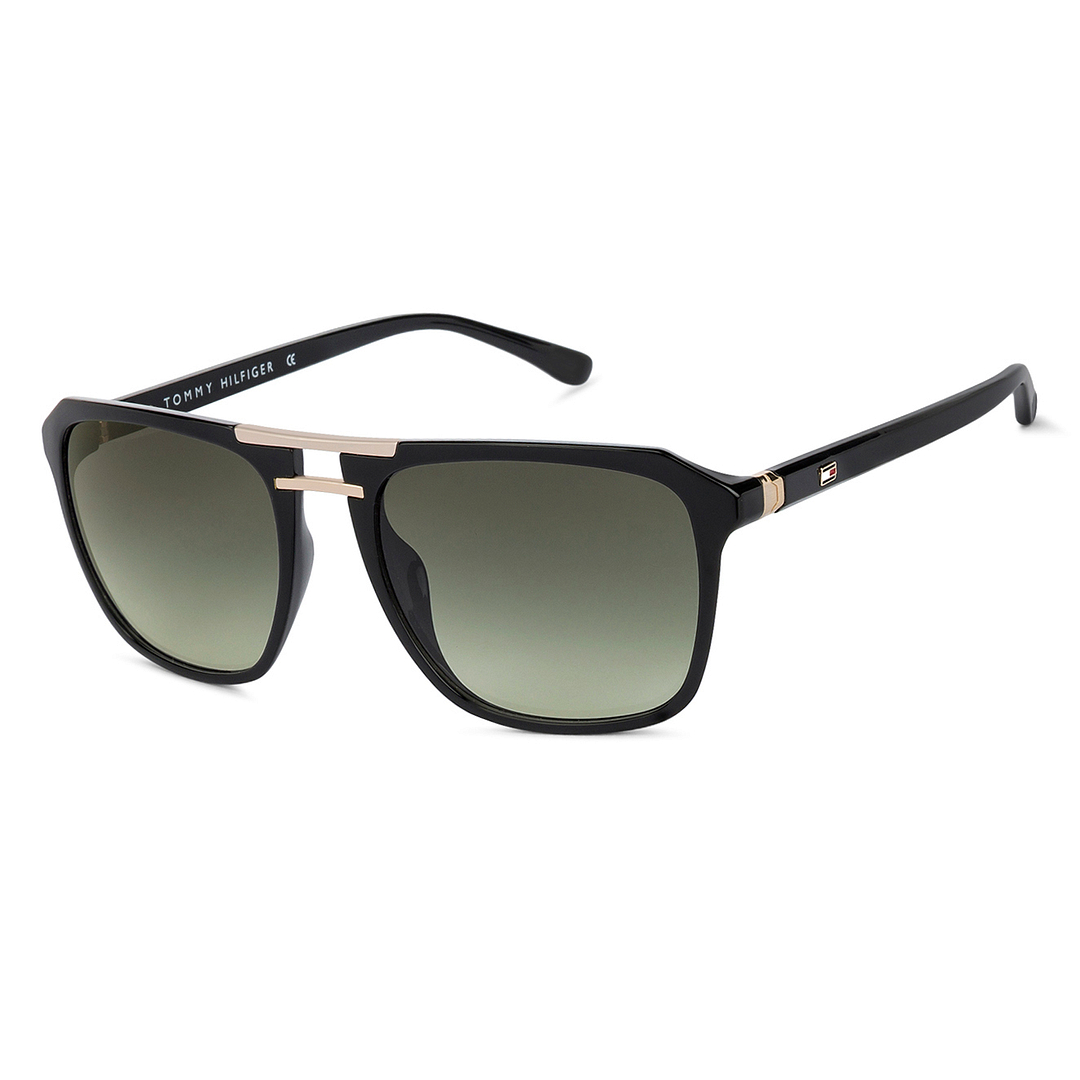 Tommy Hilfiger Gold Full Rim Square right side