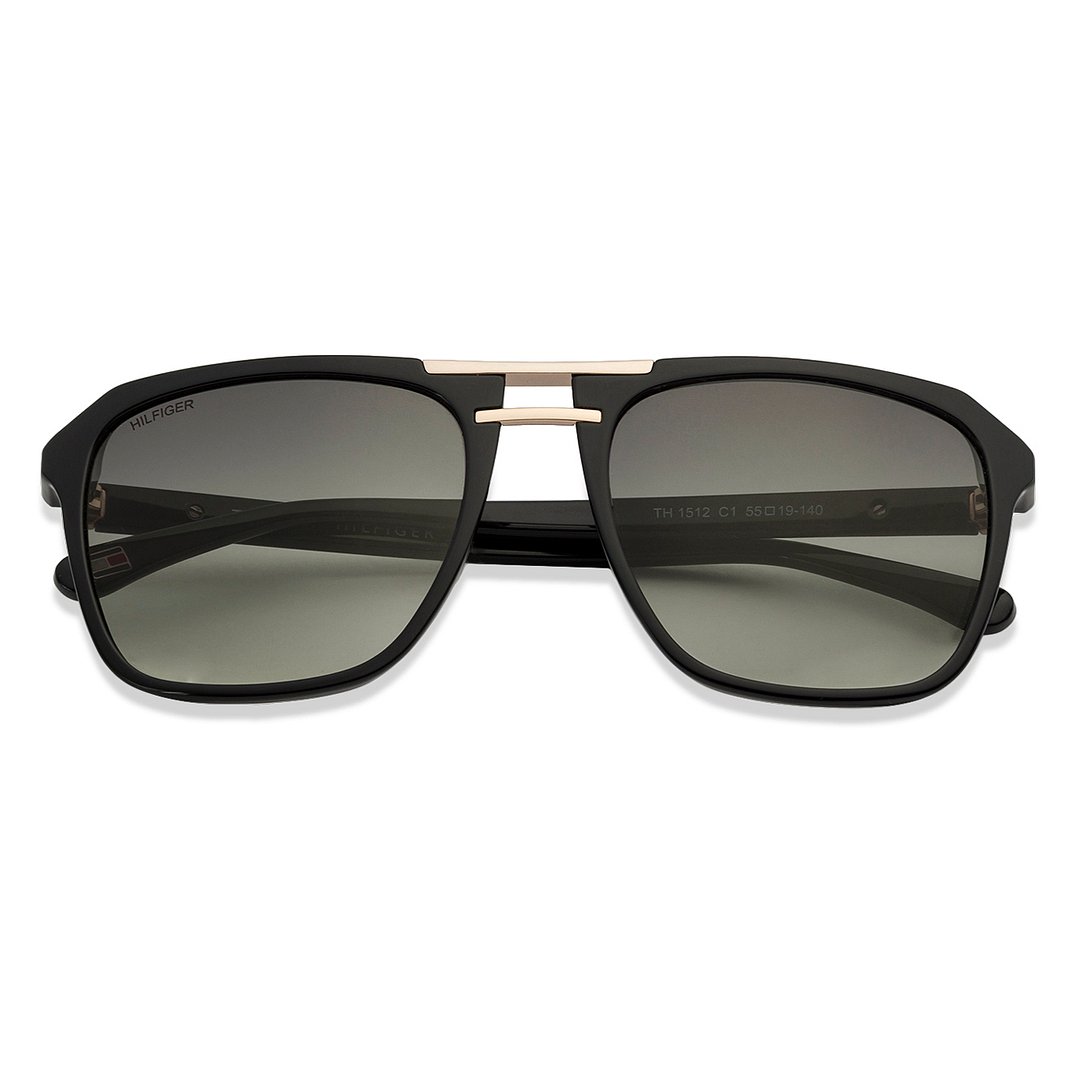 Tommy Hilfiger Gold Full Rim Square right side