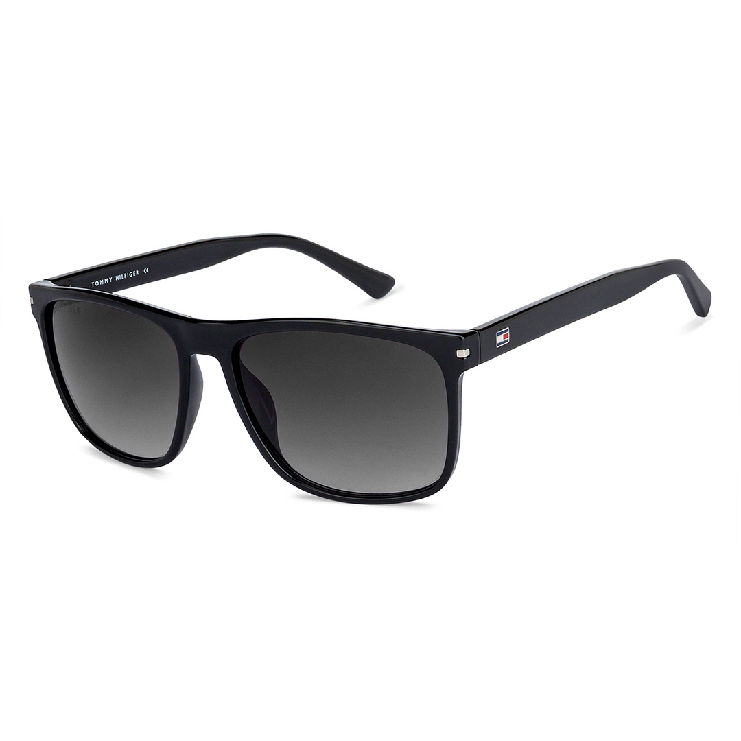 Tommy Hilfiger Black Full Rim Square right side