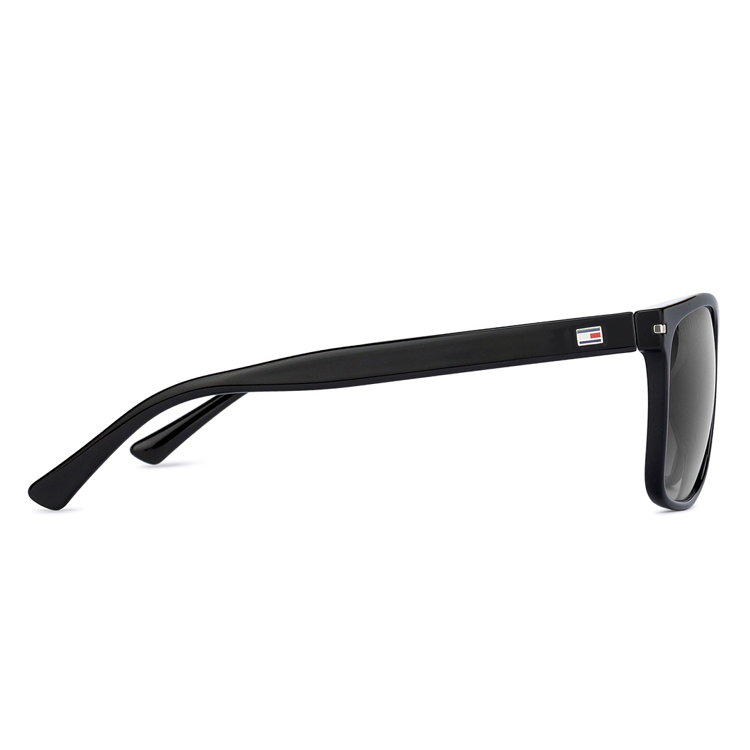 Tommy Hilfiger Black Full Rim Square right side