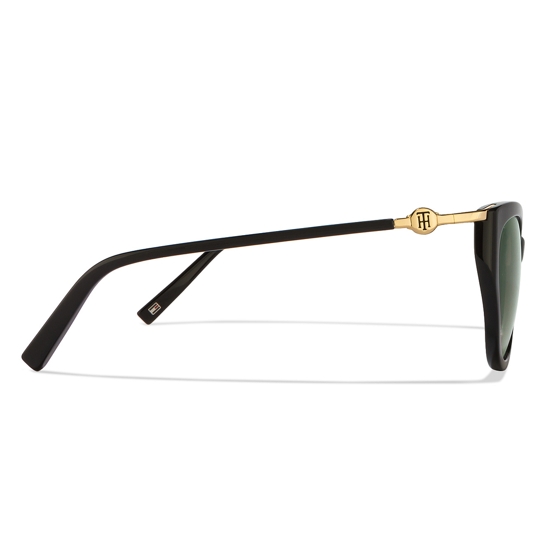 Tommy Hilfiger Black Full Rim Cat Eye right side
