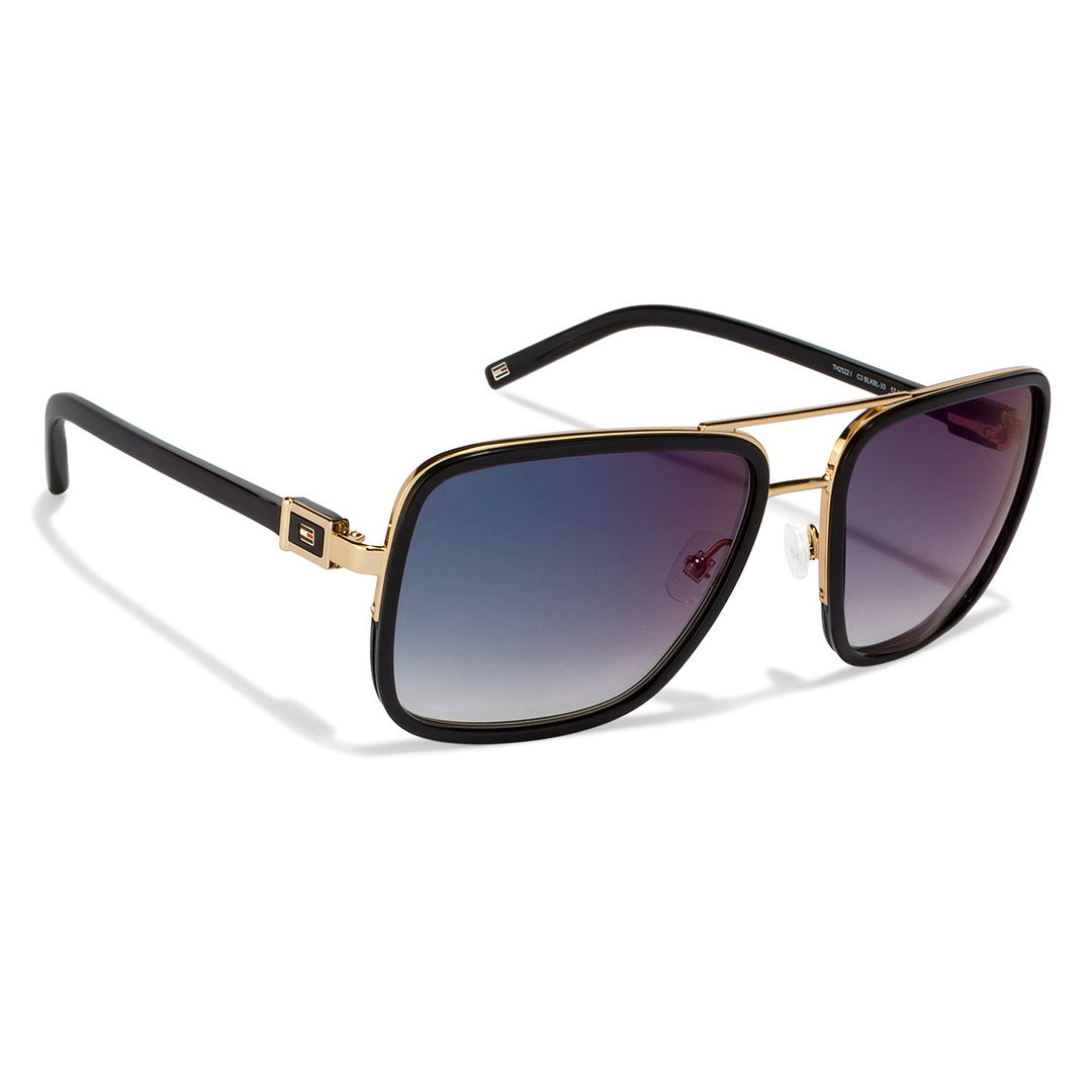 Tommy Hilfiger Gold Full Rim Square left side