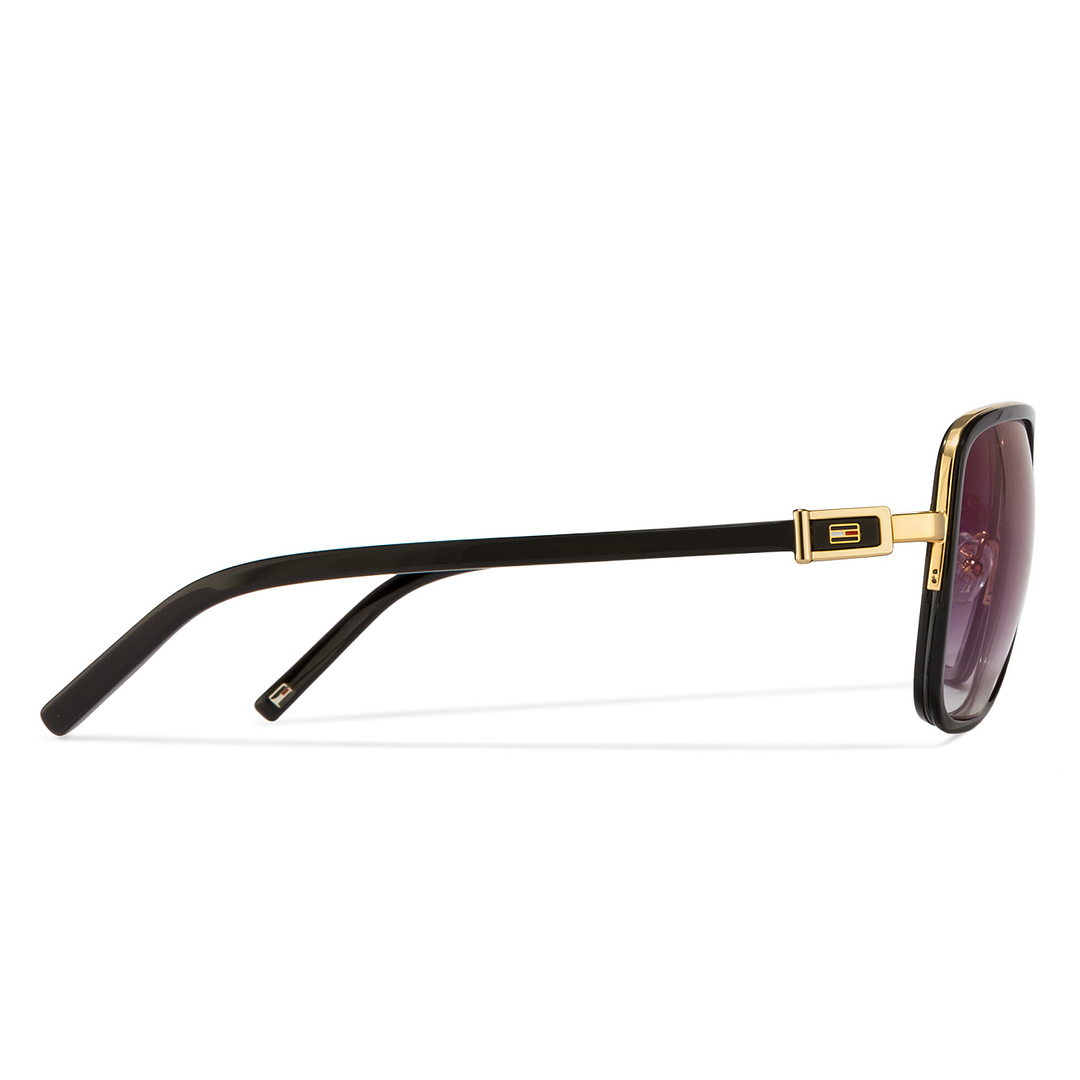Tommy Hilfiger Gold Full Rim Square right side