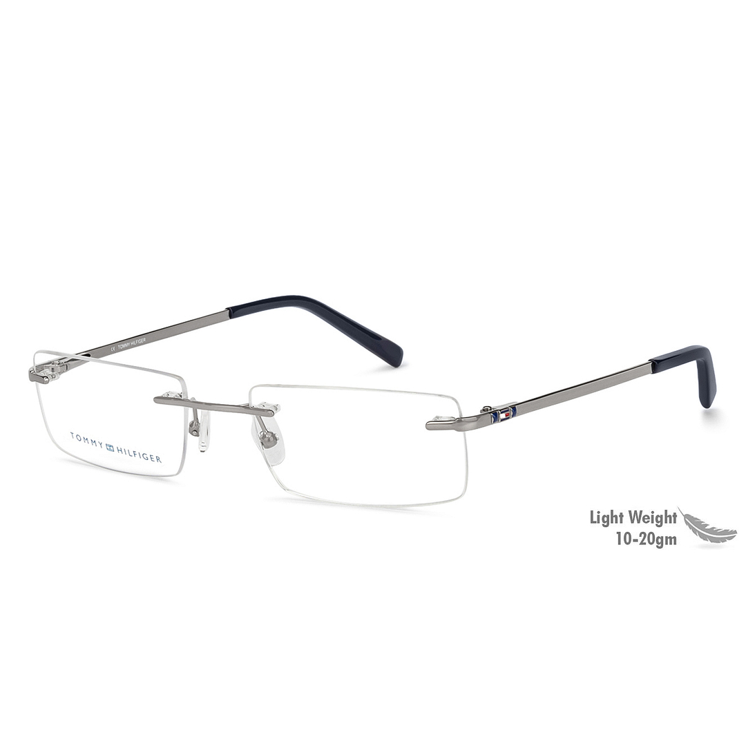 Buy Tommy Hilfiger TH3195 Medium Size-51 Silver Blue C5 Unisex