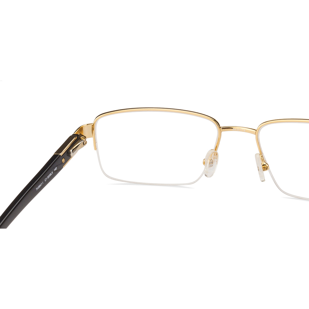 Buy Tommy Hilfiger TH5641 Medium Size-53 Gold Black C1 Unisex