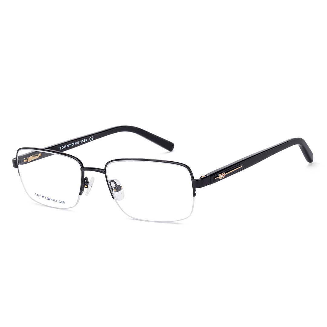 Buy Tommy Hilfiger TH6168 Black C6 Unisex Eyeglasses at Lenskart.