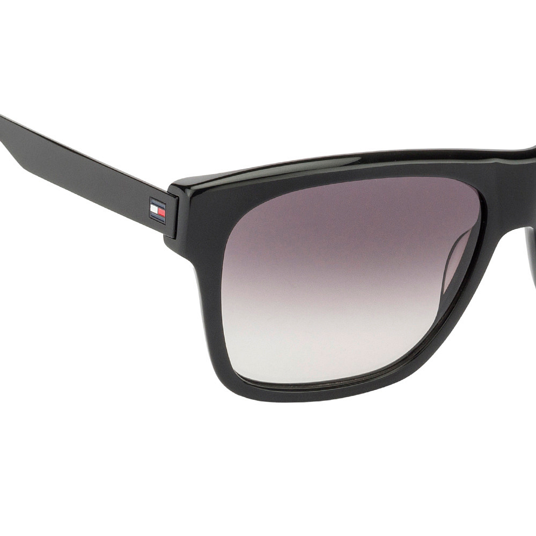 Tommy Hilfiger Black Full Rim Square right side