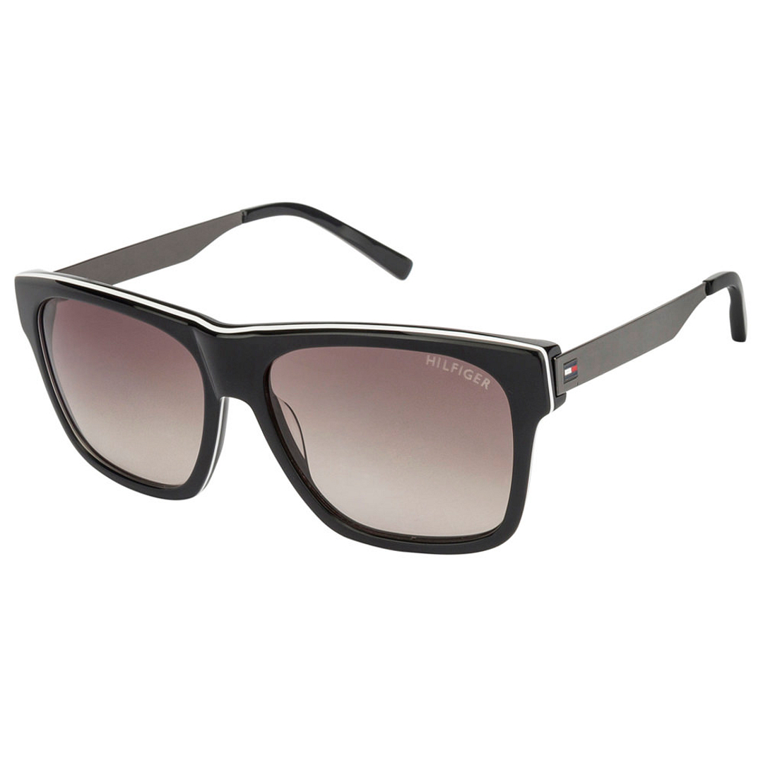 Tommy Hilfiger Black Full Rim Square right side