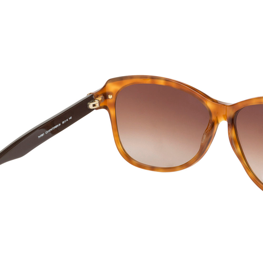 Tommy Hilfiger Tortoise Full Rim Butterfly left side