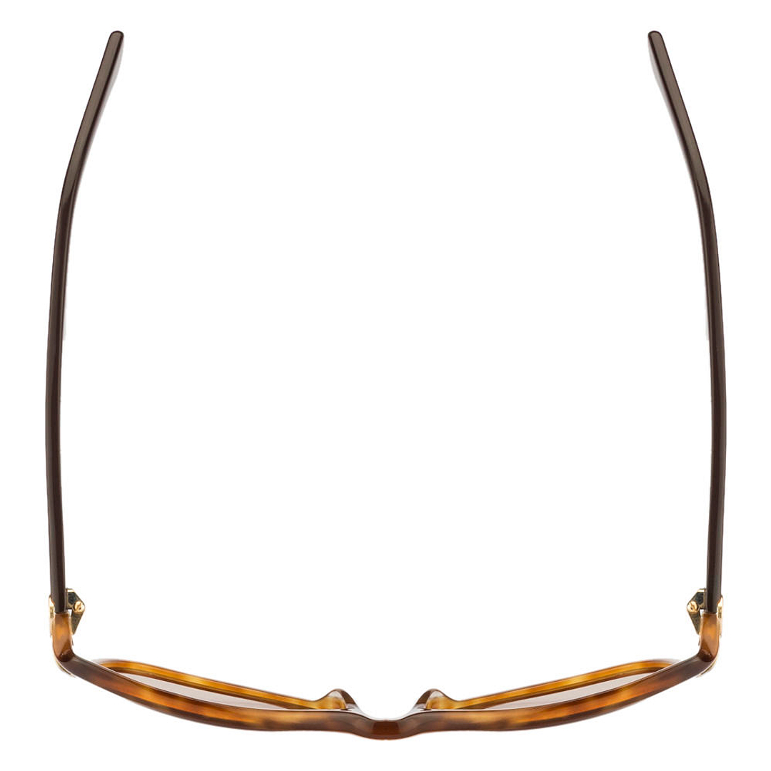 Tommy Hilfiger Tortoise Full Rim Butterfly left side