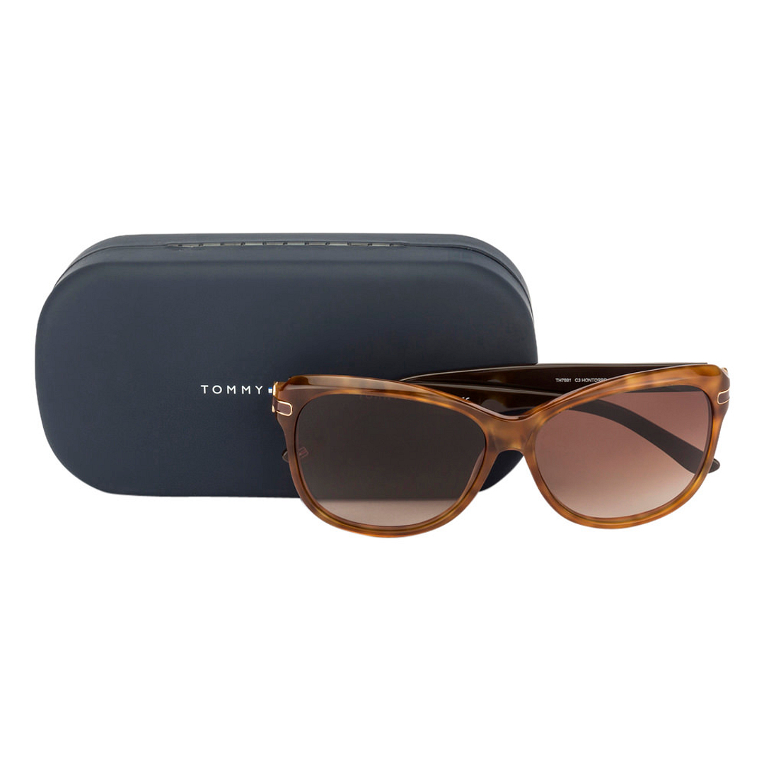 Tommy Hilfiger Tortoise Full Rim Butterfly right side