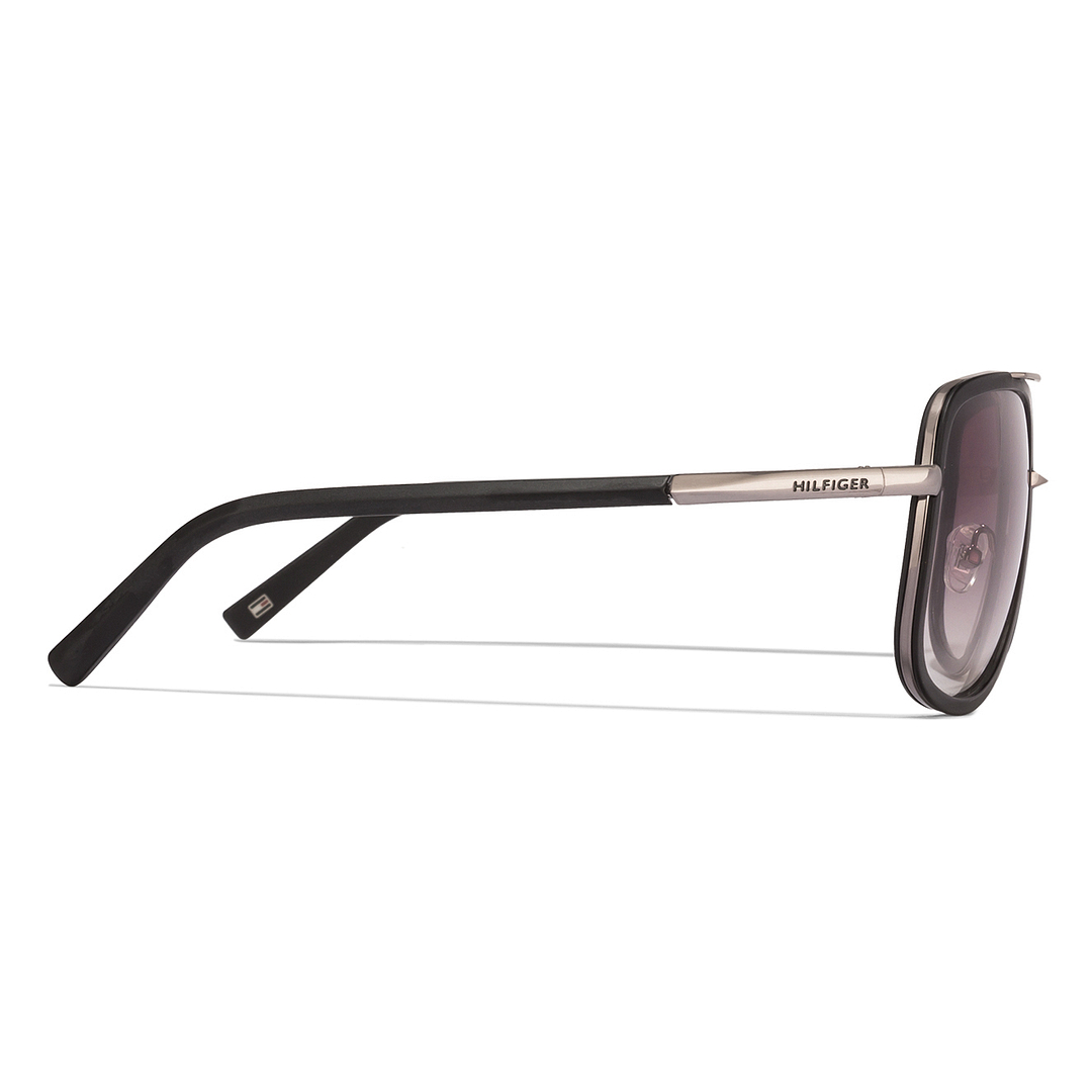 Tommy Hilfiger Black Full Rim Square right side