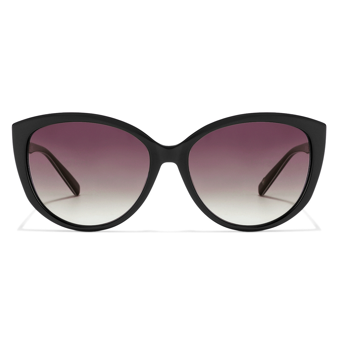 Tommy Hilfiger Black Full Rim Cat Eye left side