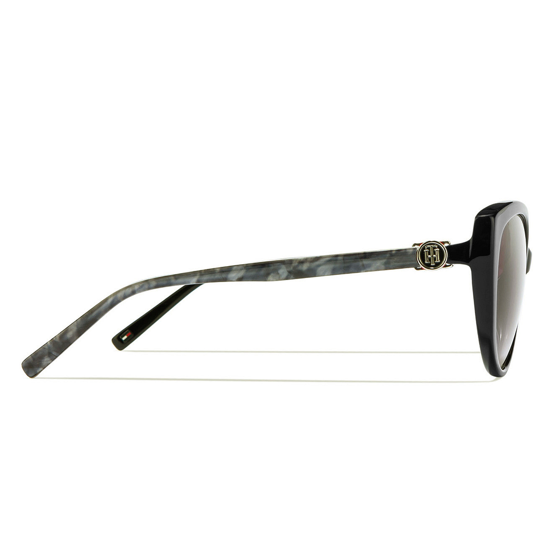 Tommy Hilfiger Black Full Rim Cat Eye right side