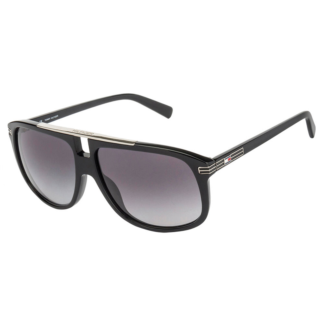 Tommy Hilfiger Dark Gunmetal Full Rim Square right side