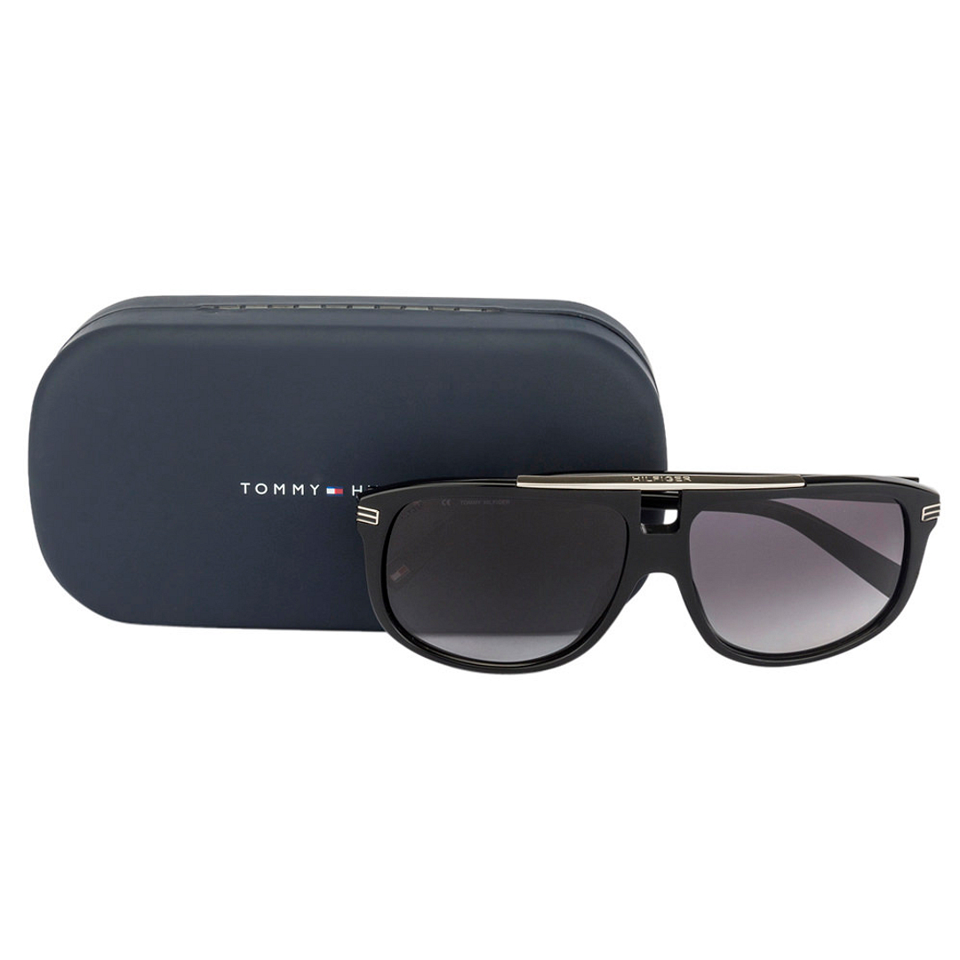 Tommy Hilfiger Dark Gunmetal Full Rim Square right side