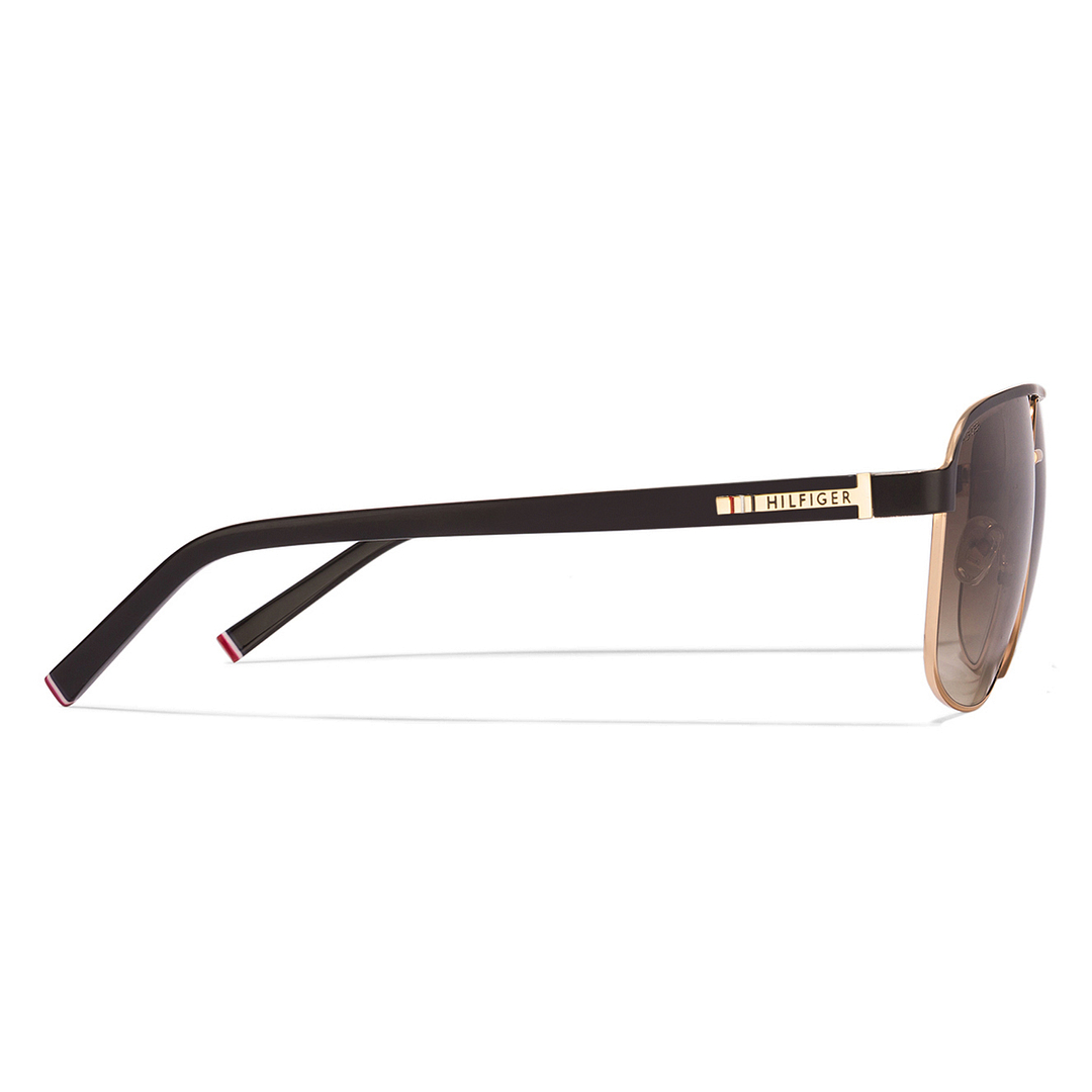 Tommy Hilfiger Black Full Rim Rectangle right side